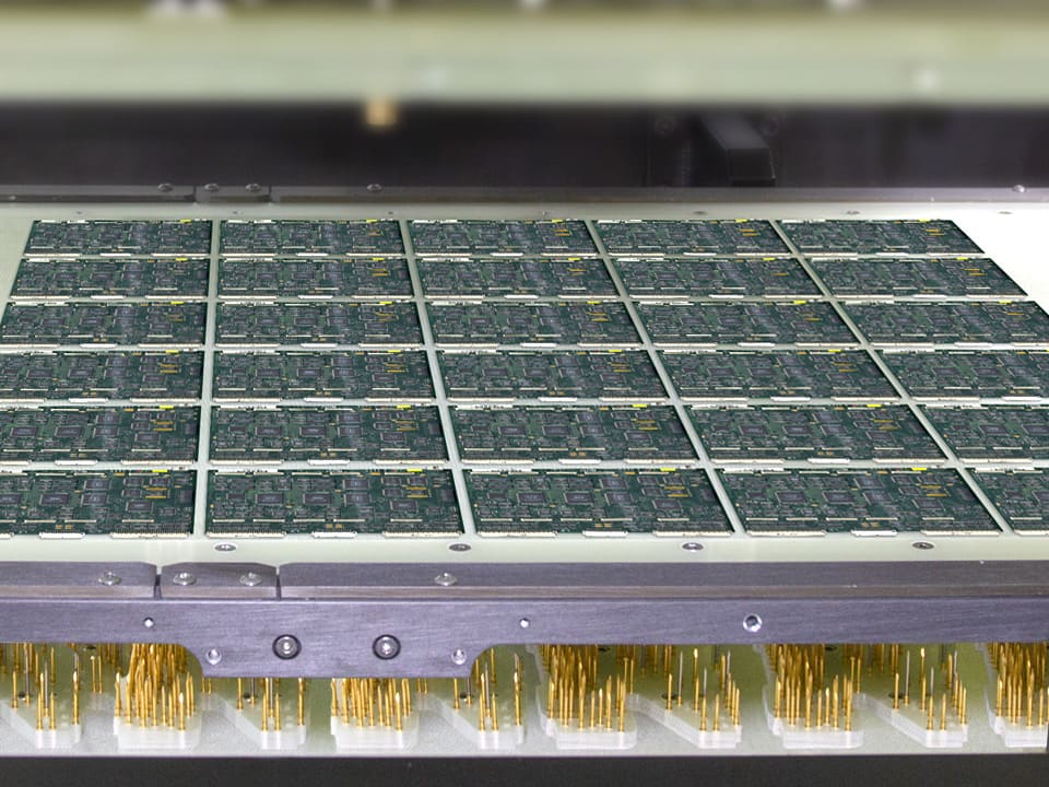 In-Circuit Test - Bed of Nails Tester - PCBA Panel - SPEA